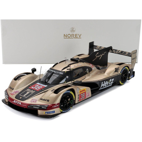 NOREV PORSCHE 963 9RD 4.6L TURBO V8 TEAM HERTZ JOTA N 38 6h LONE STAR LE MANS AUSTIN USA 2024 JENSON BUTTON - PHIL HANSON - OLIV