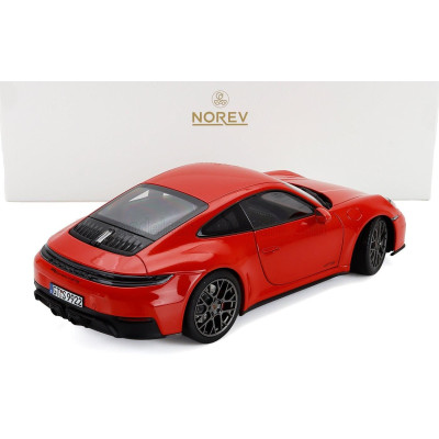 NOREV PORSCHE 911 992-2 CARRERA 4 GTS COUPE 2024 - RED 1/18