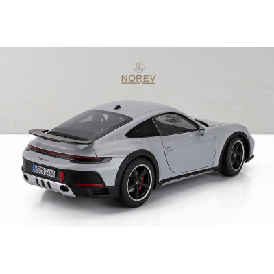 NOREV PORSCHE 911 992 DAKAR COUPE 2023 - GREY 1/18