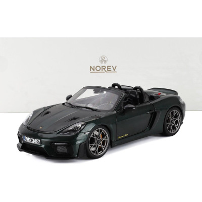NOREV PORSCHE 718 (982) SPIDER RS WEISSACH PACKAGE 2023 - FOREST GREEN 1/18