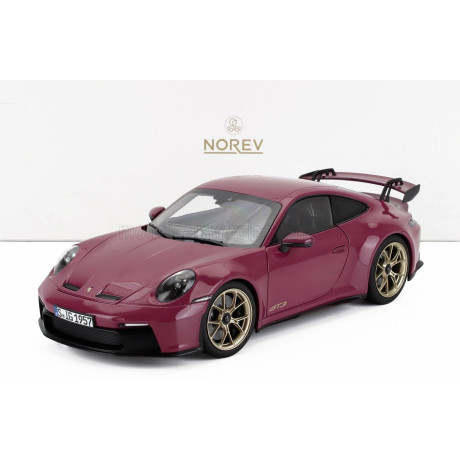 NOREV PORSCHE 911 992 GT3 COUPE 2021 - RUBY STAR 1/18