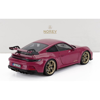 NOREV PORSCHE 911 992 GT3 COUPE 2021 - RUBY STAR 1/18