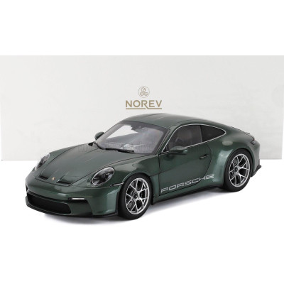 NOREV PORSCHE 911 992 S/T COUPE 2023 - GREEN MET 1/18
