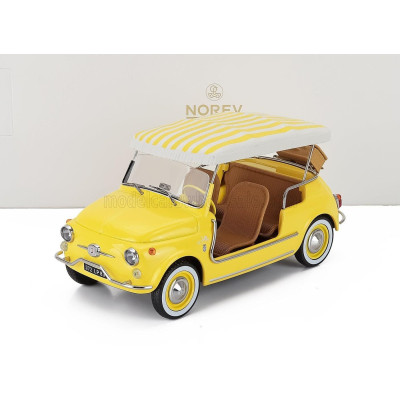 NOREV FIAT 500 JOLLY 1965 - YELLOW 1/18