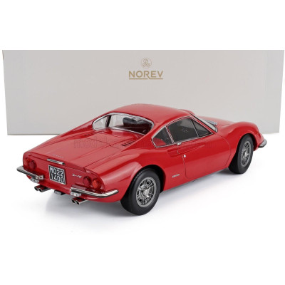 NOREV FERRARI DINO 246 GT 1968 - RED 1/18