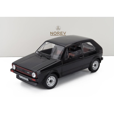 NOREV VOLKSWAGEN GOLF GTI 1976 - BLACK 1/18