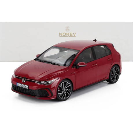 NOREV VOLKSWAGEN GOLF VIII GTi 2020 - RED 1/18