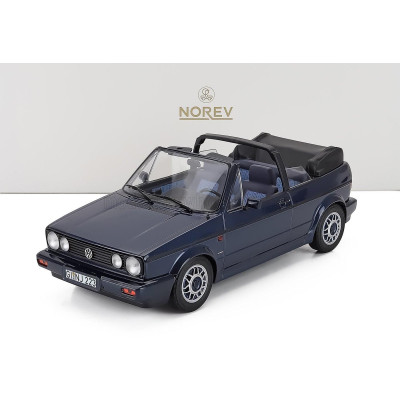 NOREV VOLKSWAGEN GOLF 1-SERIES CABRIOLET 1992 - BLUE 1/18
