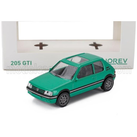 NOREV PEUGEOT 205 1.9 GTi 1992 - GREEN 1/43