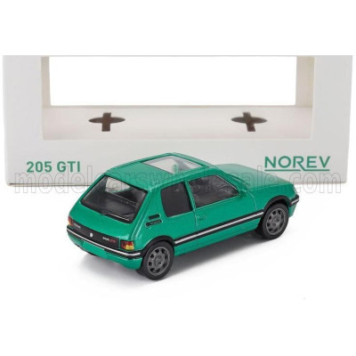 NOREV PEUGEOT 205 1.9 GTi 1992 - GREEN 1/43