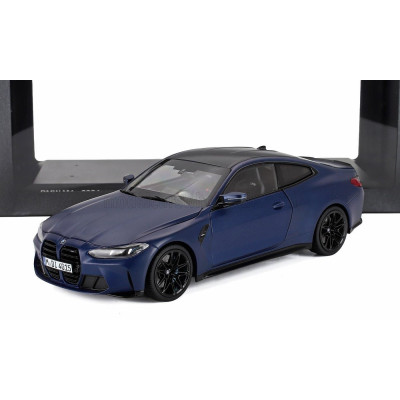 NOREV BMW 4-SERIES M4 LCI (G82) COUPE 2023 - MATT BLUE 1/18