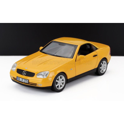 NOREV MERCEDES BENZ SLK-CLASS SLK200 CABRIOLET SPIDER (R170) 1996 - YELLOW 1/18