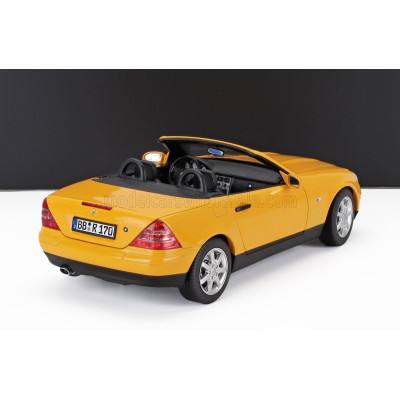 NOREV MERCEDES BENZ SLK-CLASS SLK200 CABRIOLET SPIDER (R170) 1996 - YELLOW 1/18