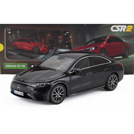 NZG MERCEDES BENZ CLA-CLASS COUPE BEV 2024 - COSMOS BLACK 1/18