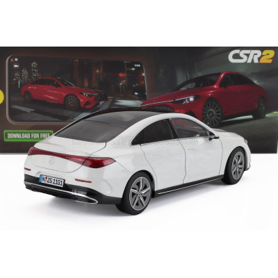 NZG MERCEDES BENZ CLA-CLASS COUPE HEV 2024 - POLAR WHITE 1/18