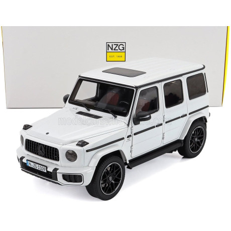 NZG MERCEDES BENZ G-CLASS G63 AMG (W465) 2025 - POLAR WHITE 1/18