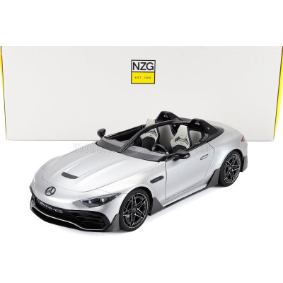 NZG MERCEDES BENZ SL-CLASS AMG 4.0L V8 BITURBO 585cv PureSpeed SPIDER OPEN 2025 - SILVER 1/18