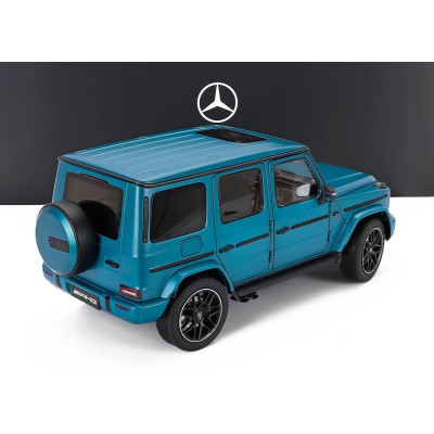 NZG MERCEDES BENZ G-CLASS G63 AMG (W465) 2025 - HYPER BLUE 1/18