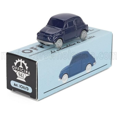 OFFICINA 942 FIAT NUOVA 500 1957 - DARK BLUE 1/76