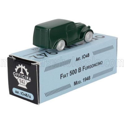 OFFICINA 942 FIAT 500 B FURGONCINO VAN 1948 - GREEN 1/76