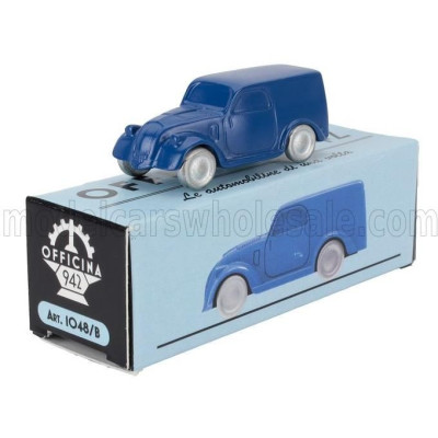 OFFICINA 942 FIAT 500 B FURGONCINO VAN 1948 - BLUE 1/76