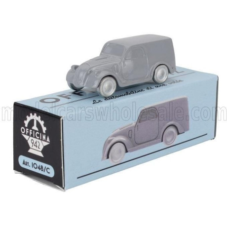 OFFICINA 942 FIAT 500 B FURGONCINO VAN 1948 - GREY 1/76