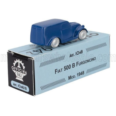 OFFICINA 942 FIAT 500 B FURGONCINO VAN 1948 - BLUE 1/76