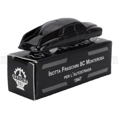 OFFICINA 942 ISOTTA FRASCHINI 8C MONTEROSA 1947 - BLACK 1/76