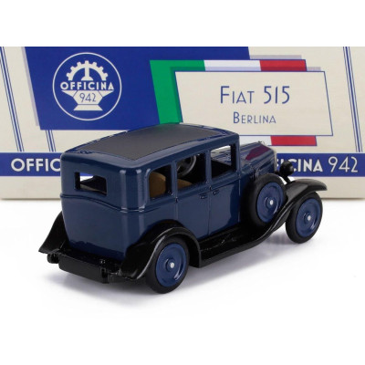 OFFICINA 942 FIAT 515 BERLINA 1931 - BLUE BLACK 1/43