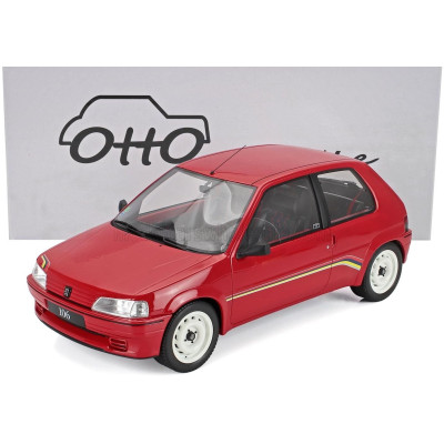 OTTO MOBILE PEUGEOT 106 1.3 RALLYE 1993 - RED 1/12