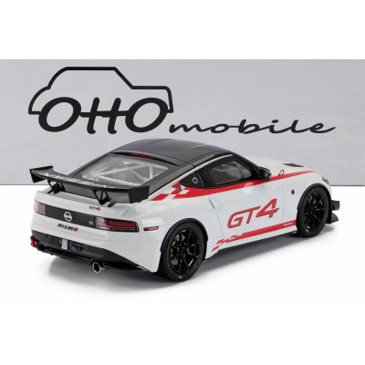 OTTO MOBILE NISSAN Z GT4 COUPE 2022 - WHITE RED BLACK 1/18