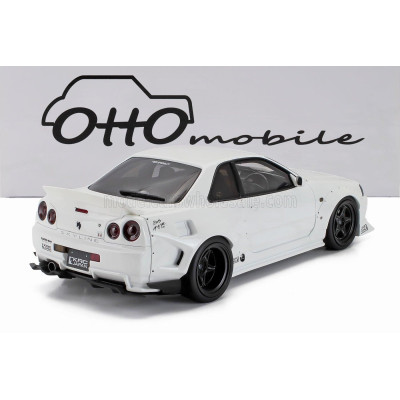 OTTO MOBILE NISSAN SKYLINE GT-R (BNR34) BY KRC 2019 - WHITE 1/18