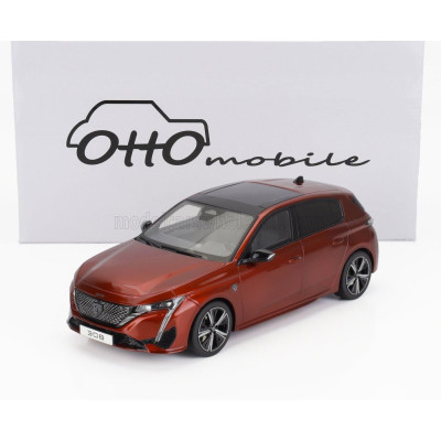 OTTO MOBILE PEUGEOT 308 GT 2022 - RED 1/18