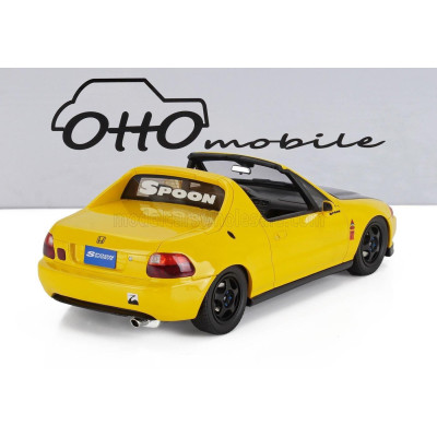 OTTO MOBILE HONDA CIVIC DEL SOL SPOON 1996 - YELLOW BLACK 1/18