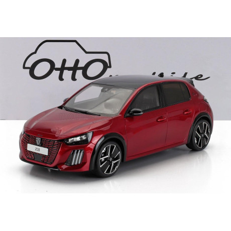 OTTO MOBILE PEUGEOT 208 GT 2024 - ELIXIR RED 1/18