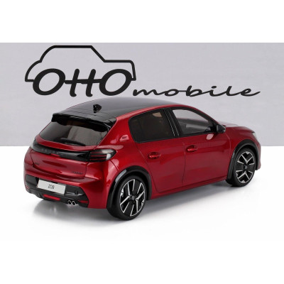 OTTO MOBILE PEUGEOT 208 GT 2024 - ELIXIR RED 1/18