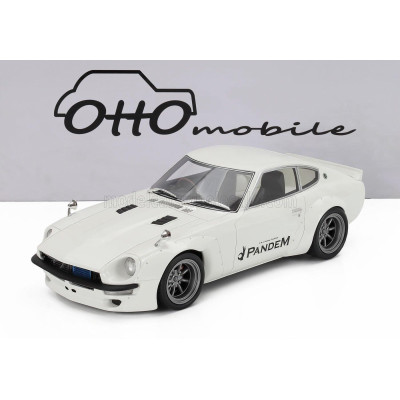 OTTO MOBILE NISSAN FAIRLADY Z PANDEM fuguZ COUPE 1972 - WHITE 1/18