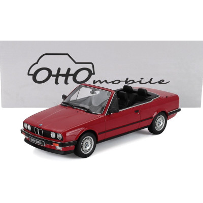 OTTO MOBILE BMW 3-SERIES 325i (E30) CABRIOLET OPEN 1986 - RED 1/18