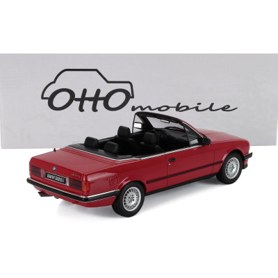 OTTO MOBILE BMW 3-SERIES 325i (E30) CABRIOLET OPEN 1986 - RED 1/18