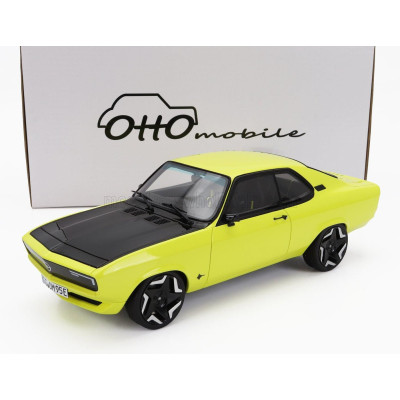 OTTO MOBILE OPEL MANTA GSe ELEKTROMOD 2021 - YELLOW 1/18