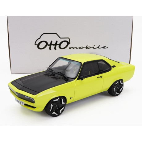OTTO MOBILE OPEL MANTA GSe ELEKTROMOD 2021 - YELLOW 1/18