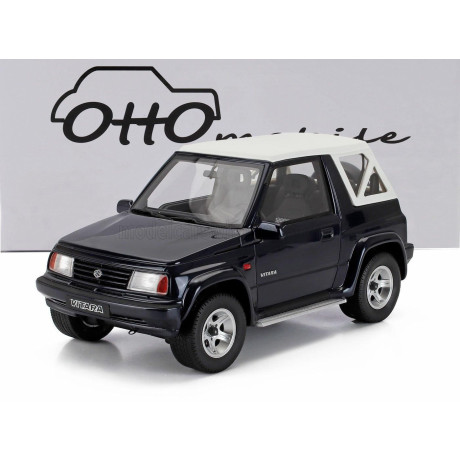 OTTO MOBILE SUZUKI VITARA JLX CABRIOLET CLOSED 1994 - BLUE MET 1/18
