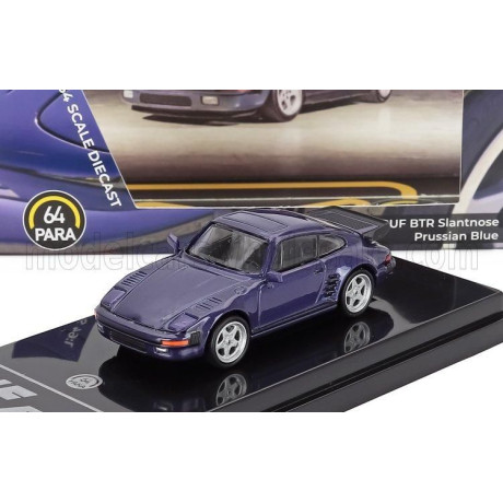PARAGON MODELS PORSCHE 911 930 RUF BTR COUPE 1986 - PRUSSIAN BLUE 1/64