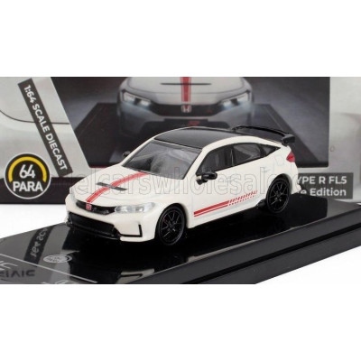 PARAGON MODELS HONDA CIVIC TYPE-R COUPE LHD 2025 - WHITE RED 1/64
