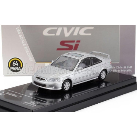 PARAGON MODELS HONDA CIVIC Si EM1 LHD 1999 - SILVER 1/64