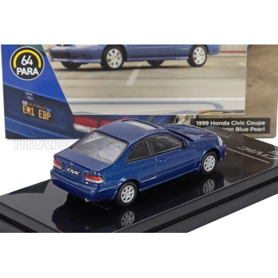 PARAGON MODELS HONDA CIVIC EM1 LHD 1999 - PEARL BLUE 1/64