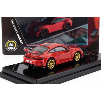PARAGON MODELS PORSCHE 911 992-2 GT3 COUPE LHD 2024 - GUARDS RED 1/64