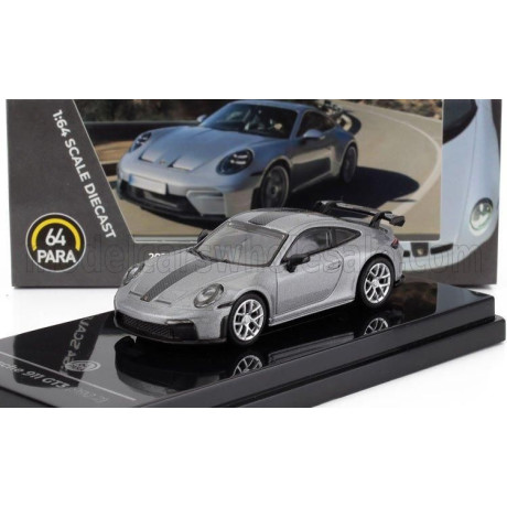 PARAGON MODELS PORSCHE 911 992-2 GT3 COUPE LHD 2024 - SILVER 1/64