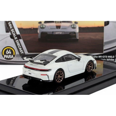 PARAGON MODELS PORSCHE 911 992-2 GT3 COUPE LHD 2024 - WHITE BLACK 1/64