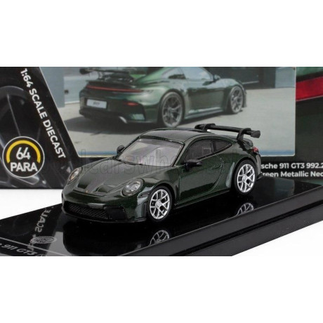 PARAGON MODELS PORSCHE 911 992-2 GT3 COUPE LHD 2024 - GREEN 1/64